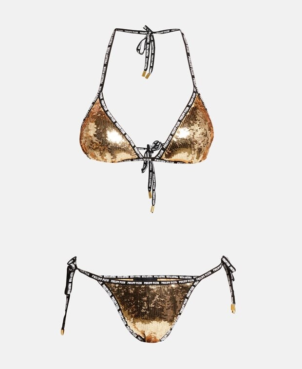 

Бикини Philipp Plein, охра