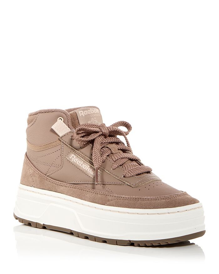 

Женские кроссовки Club C Geo Platform Mid Top Reebok