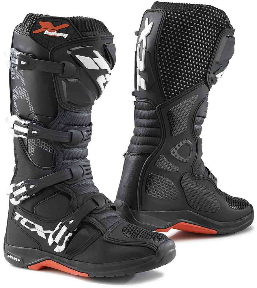 Мотоциклетные ботинки для бездорожья X-Helium Michelin TCX, черный цена и фото