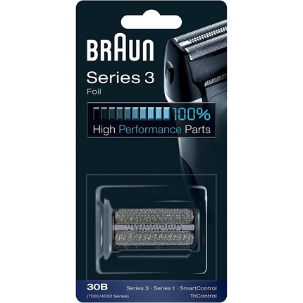 Бритвенная сетка 30B для бритвы, черная, Braun бритвенная кассетная головка для braun 70b 70s series 7 799cc 790cc 720 740 750 7840s 7865cc и для бритвы pulsonic