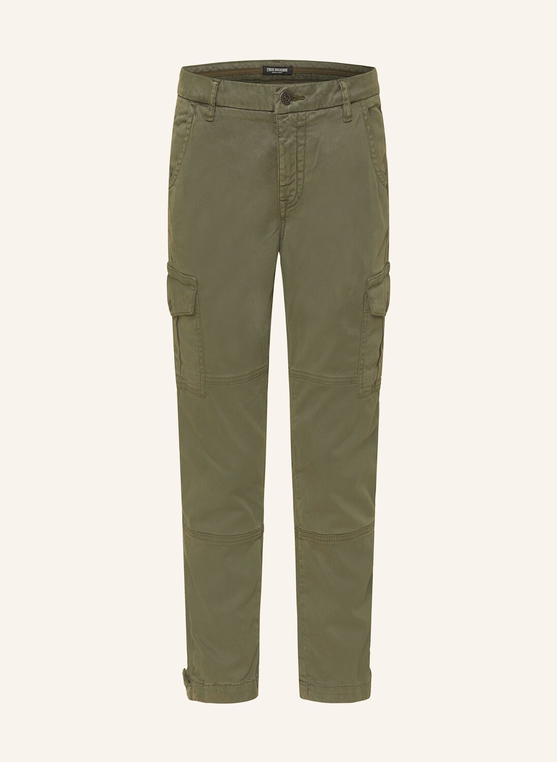 

Брюки-карго TRUE RELIGION, оливковый