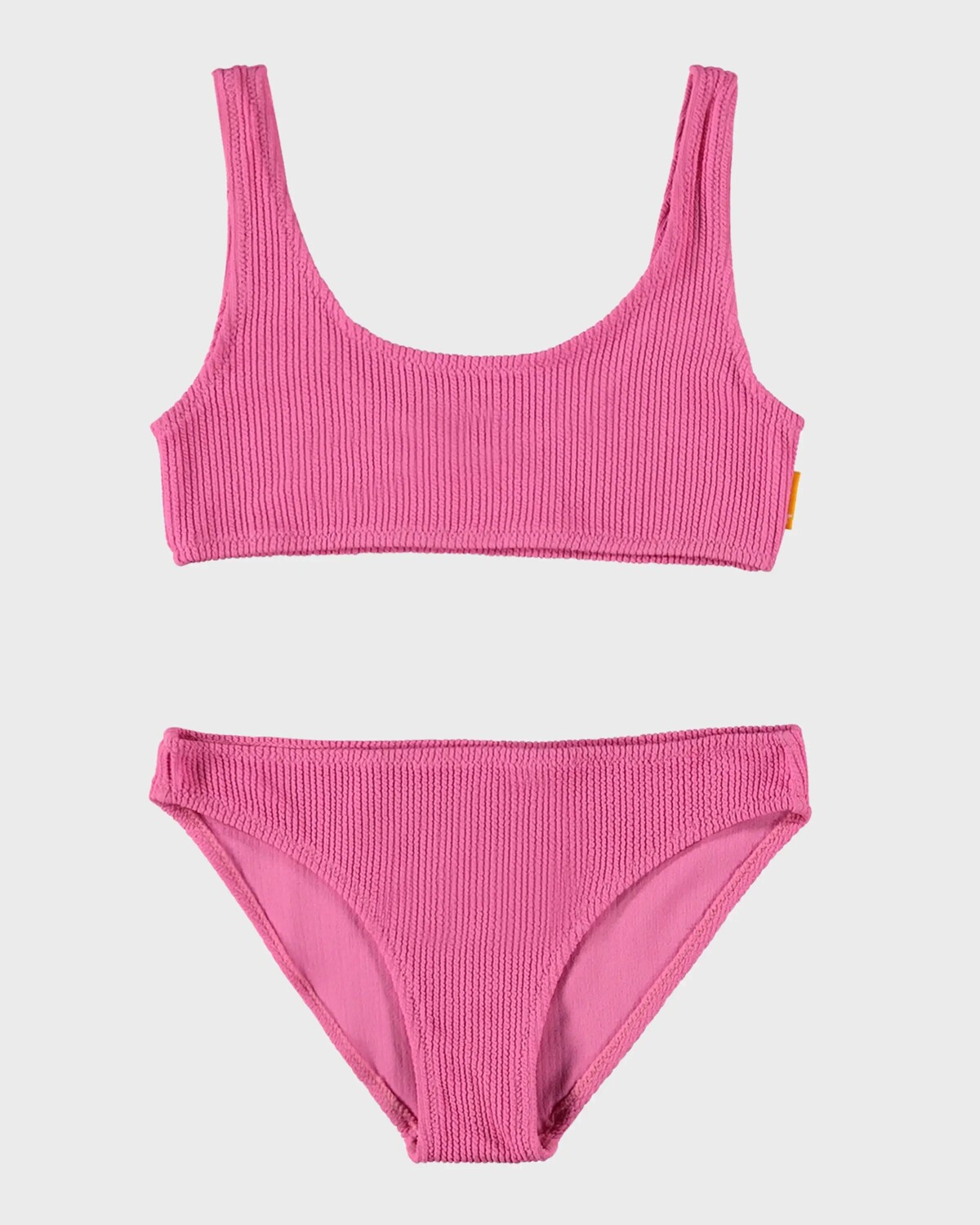 

Двухсекционный купальник Nola вязки в рубчик для девочек Molo, цвет Hibiscus