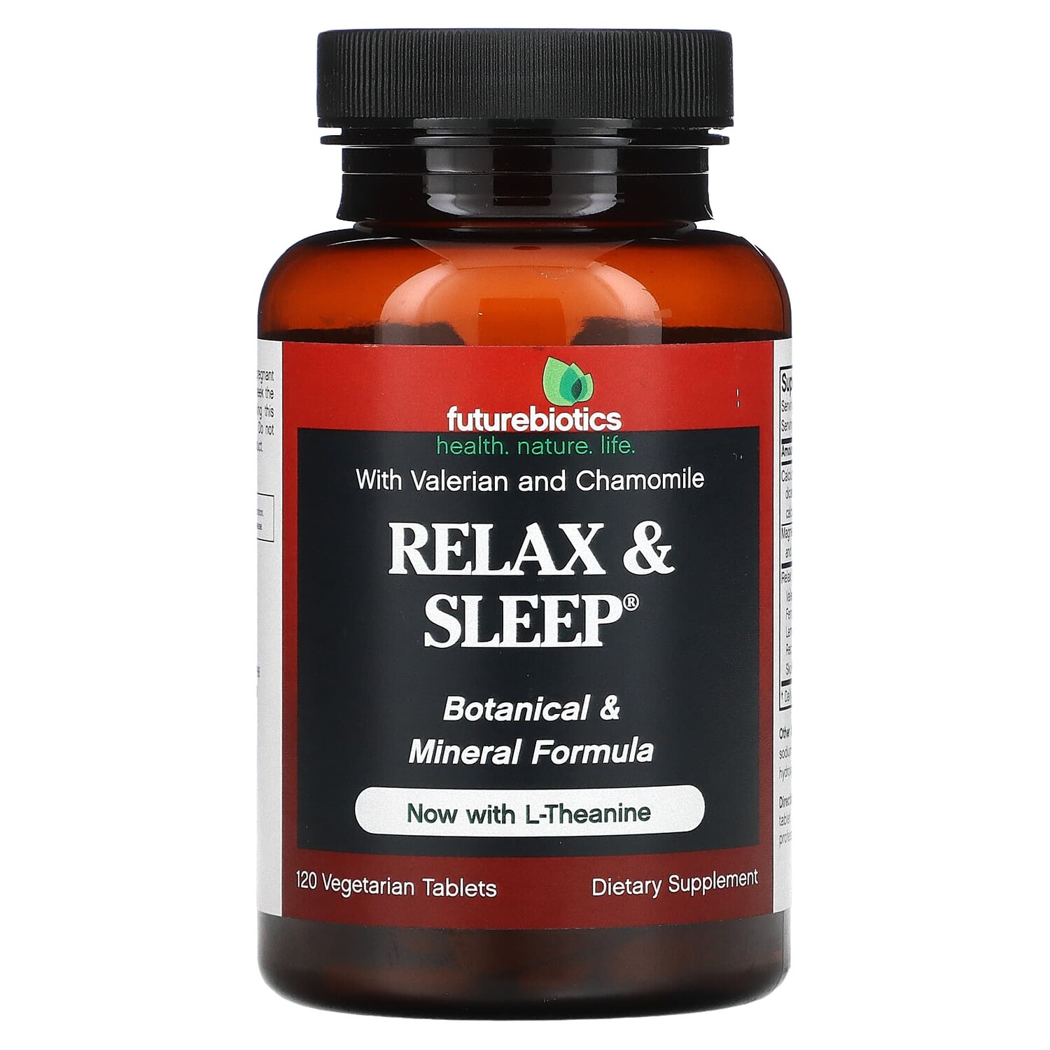 

Relax & Sleep, для отдыха и сна,120 вегетарианских таблеток, Futurebiotics