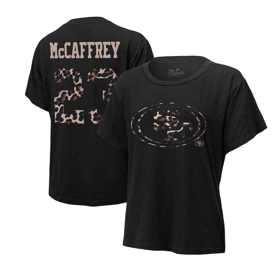 

Футболка с именем и номером Majestic Threads San Francisco 49Ers, черный