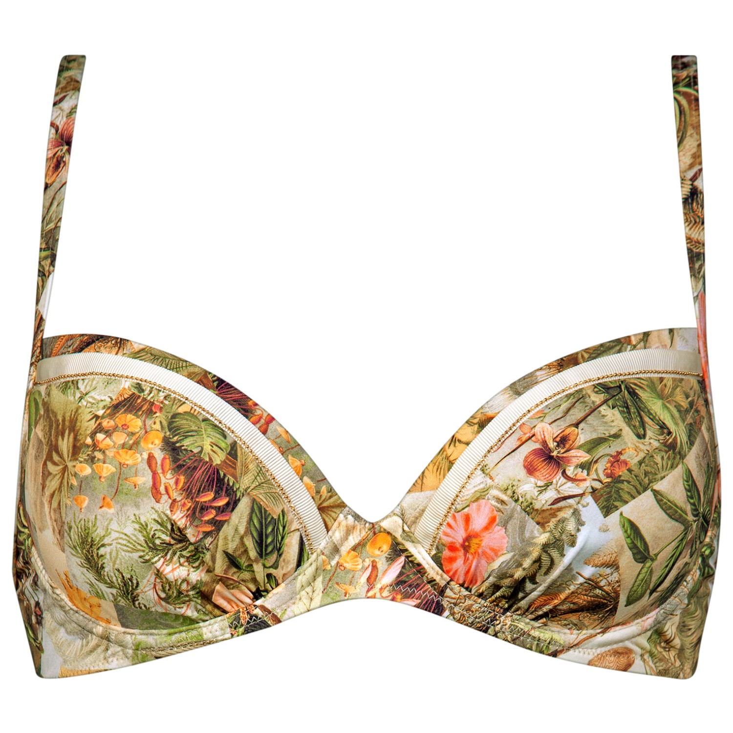 цена Верх бикини Watercult Women's Lush Utopia Bikini Top 7347, цвет Botanical Camo
