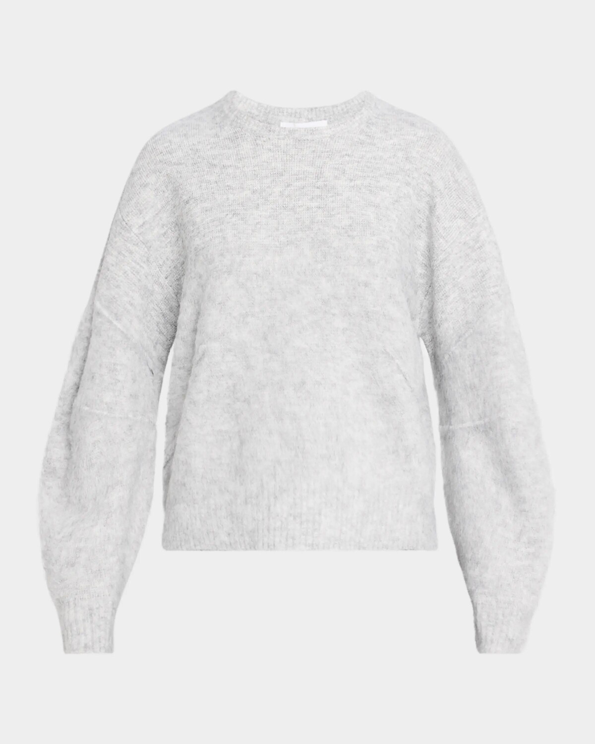 

Свитер Apex с начесом Helmut Lang, цвет Light Heather Grey