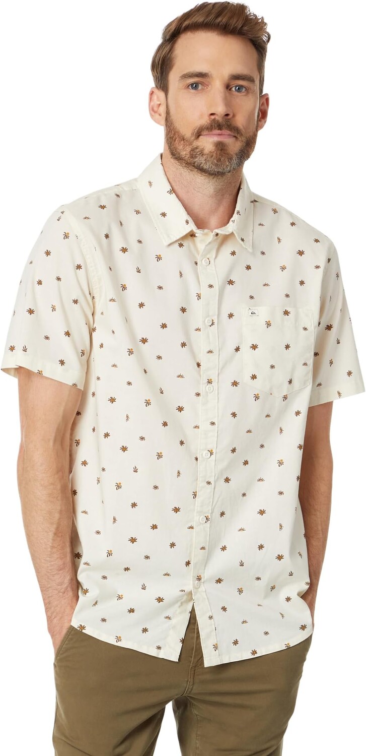 

Рубашка Minimo Short Sleeve Woven Quiksilver, цвет Birch Minimo