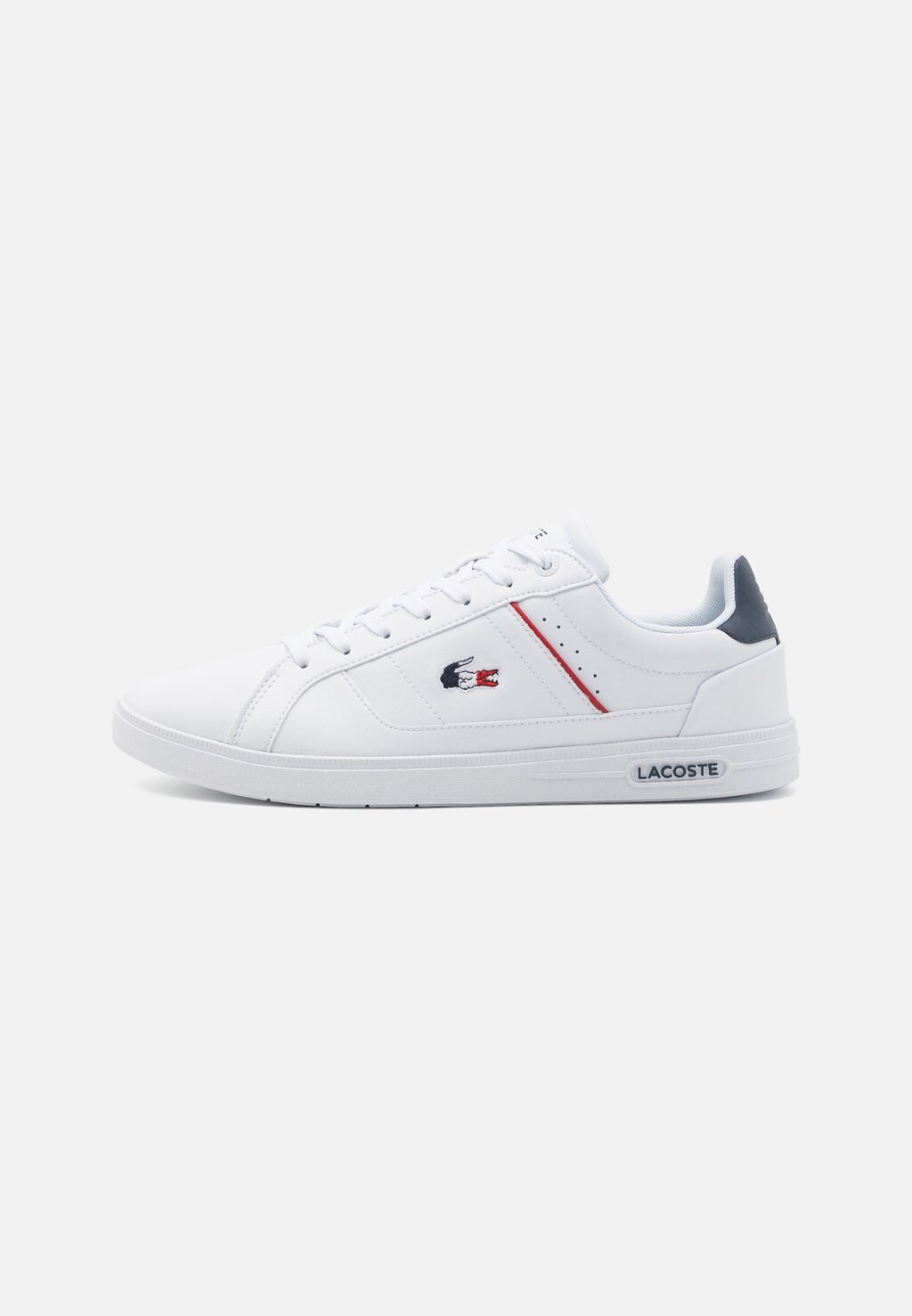 

Низкие кеды EUROPA PRO TRI 123 Lacoste, белый/синий/красный