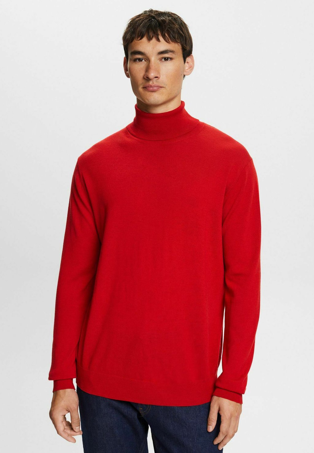 Вязаный свитер Esprit Collection, цвет dark red полупальто summer coat esprit цвет red