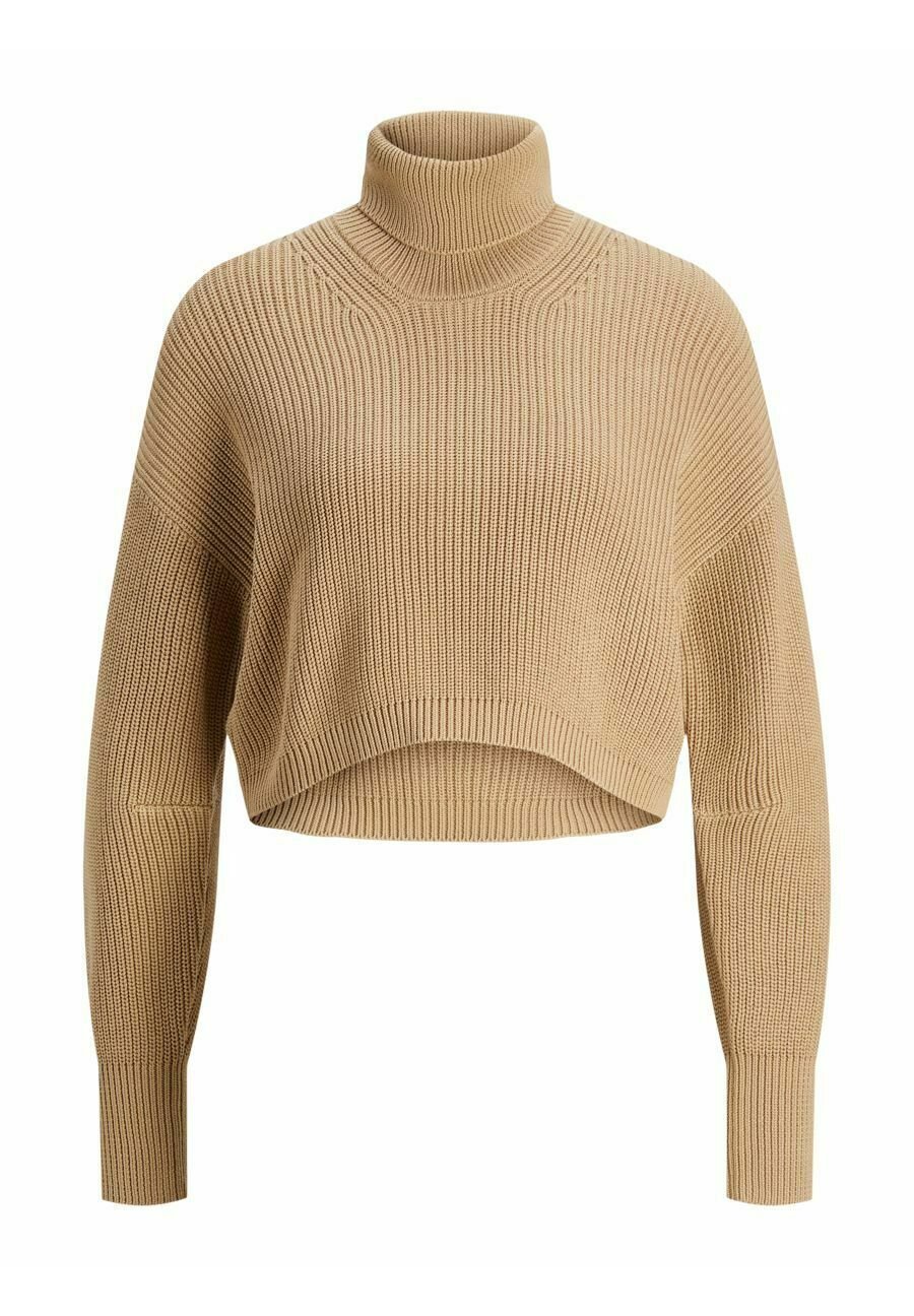 

Свитшот JJXX JXLIV TWIST CROP HIGH NECK, цвет cornstalk