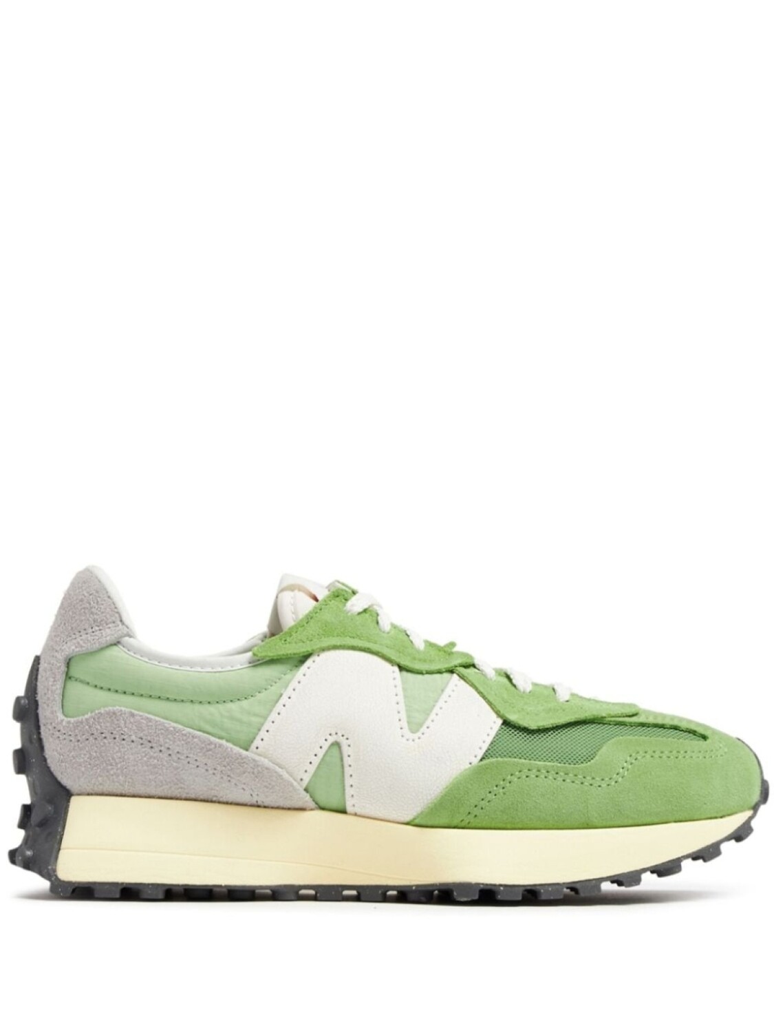 

New Balance кроссовки 327 на шнуровке, зеленый