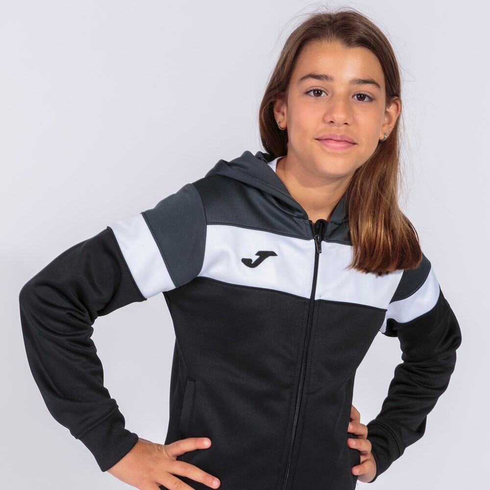 

Толстовка Joma Crew IV Full Zip, черный