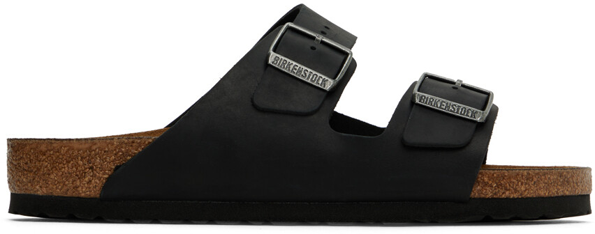 

Черные сандалии Arizona с мягкой стелькой Birkenstock, Черный, Черные сандалии Arizona с мягкой стелькой Birkenstock