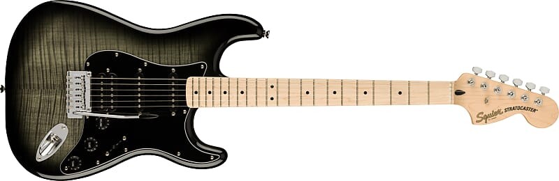 

Электрогитара - Fender Affinity Stratocaster FMT HSS Elec Guitar, Maple Board, Black Burst <