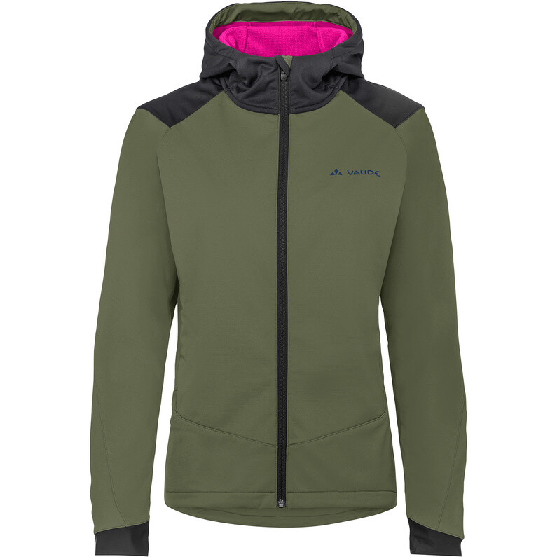

Женская куртка Qimsa из софтшелла Vaude, оливковый
