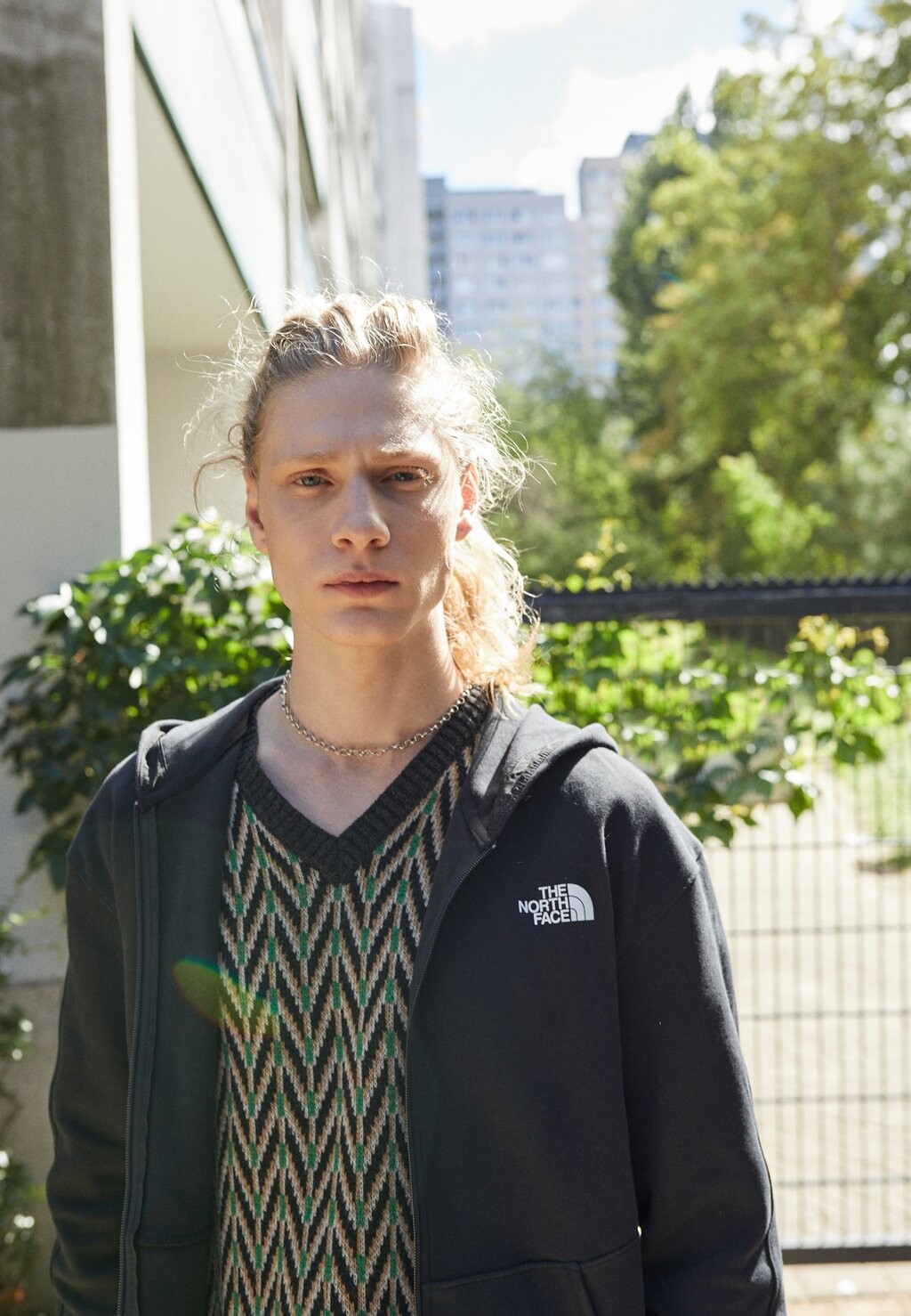 

Толстовка на молнии TECH HOODIE The North Face, черный