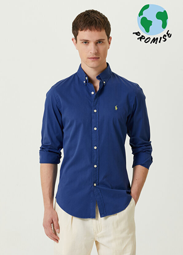 

Темно-синяя рубашка Polo Ralph Lauren