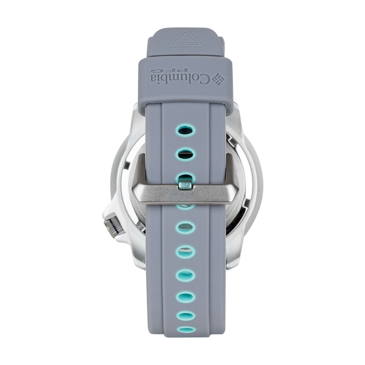 

Мужские часы Backcaster серого цвета с силиконовым ремешком Columbia