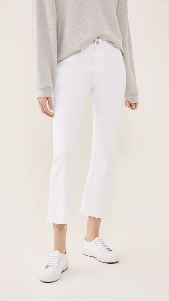 

Джинсы Joe's Jeans The Hi Honey Crop Bootcut, белый