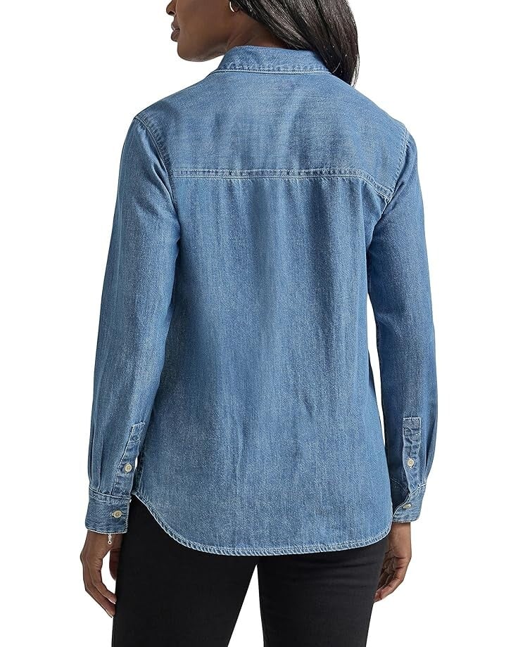 

Рубашка Lee Legendary All Purpose Denim Shirt, цвет Mid Wash