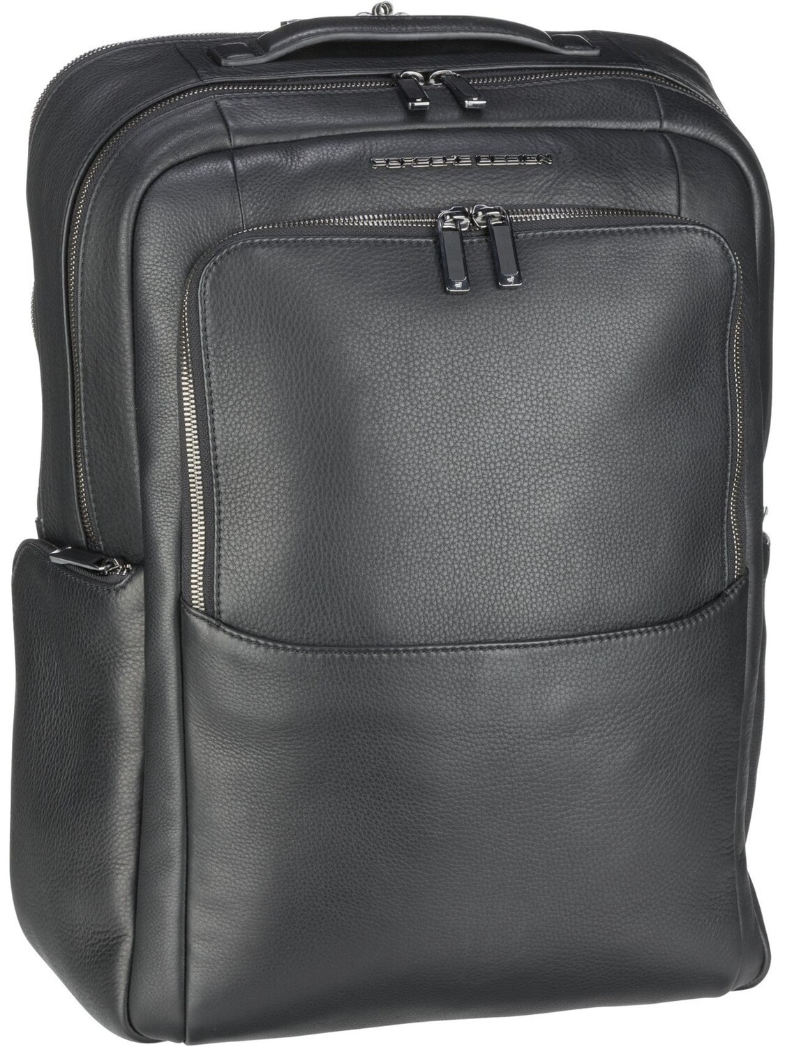 

Рюкзак Porsche Design Laptop Roadster Leather Backpack L 1602, черный