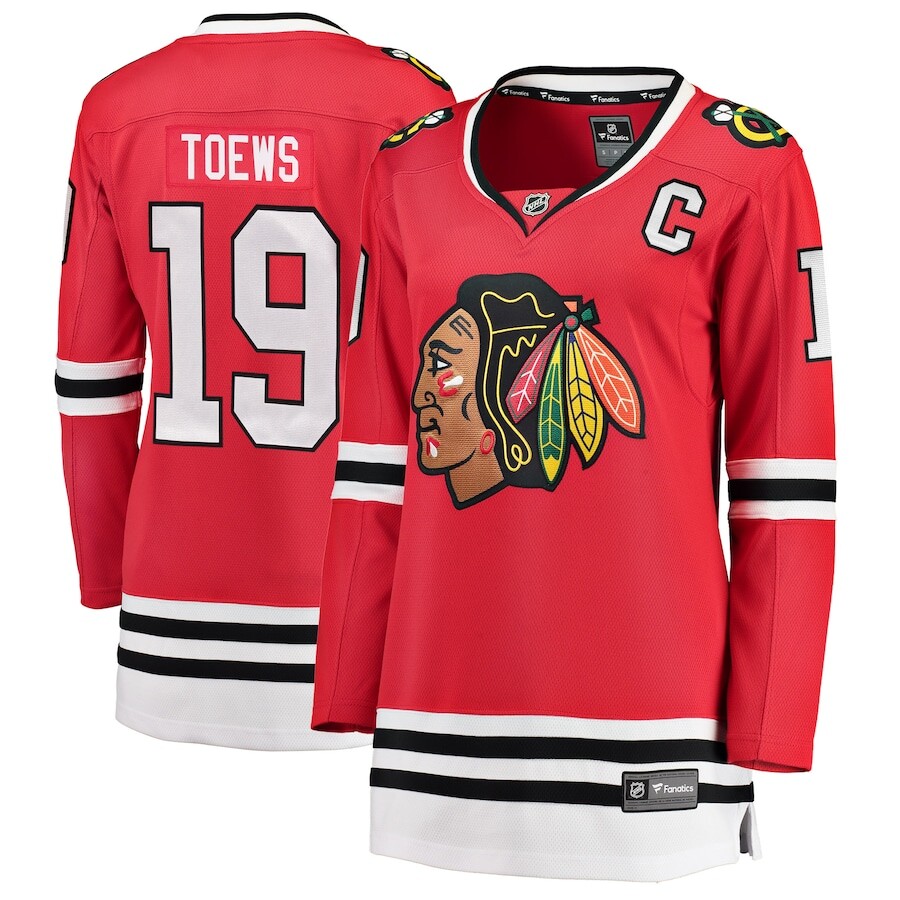 

Джерси Fanatics Branded Chicago Blackhawks, красный