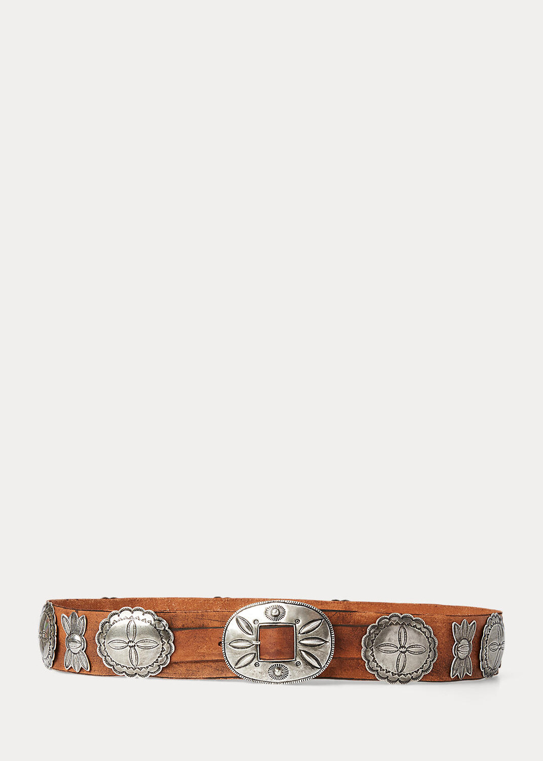 

Кожаный литой ремень Concho