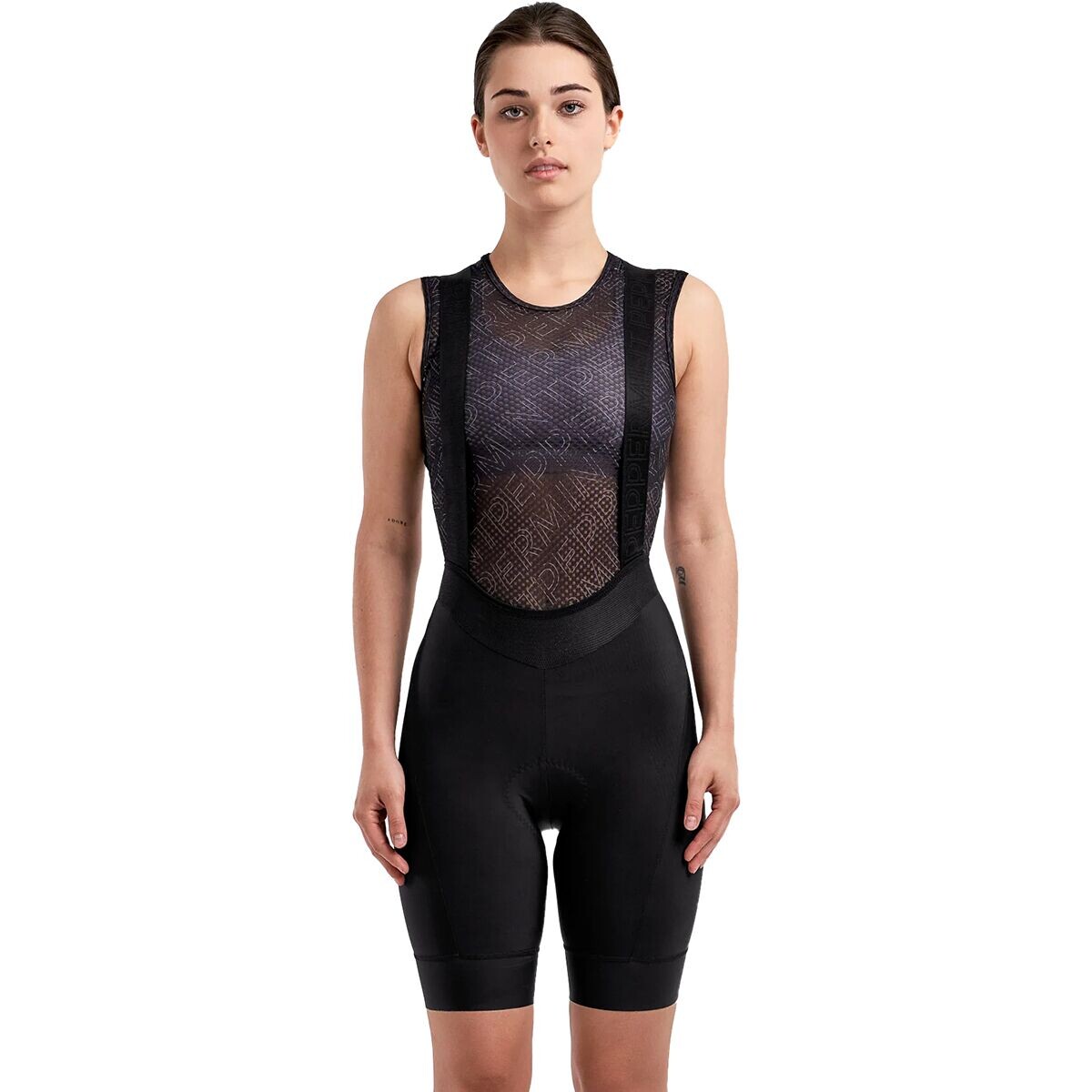 

Фирменный нагрудник Peppermint Cycling, черный