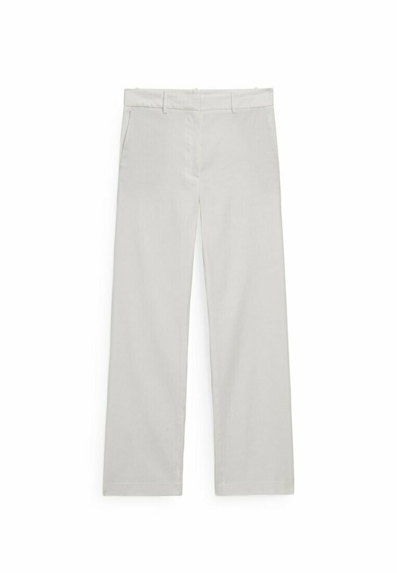 

Брюки Straight-Fit Blend Massimo Dutti, белый