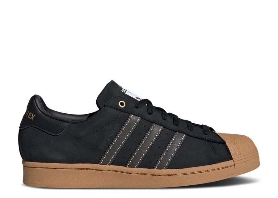 

Кроссовки adidas Superstar GORE TEX, цвет Black Gum