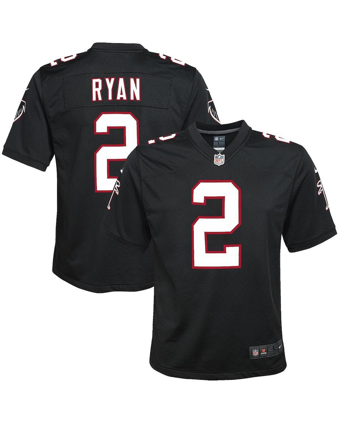 

Джерси Big Boys Matt Ryan Black Atlanta Falcons Throwback Game Nike
