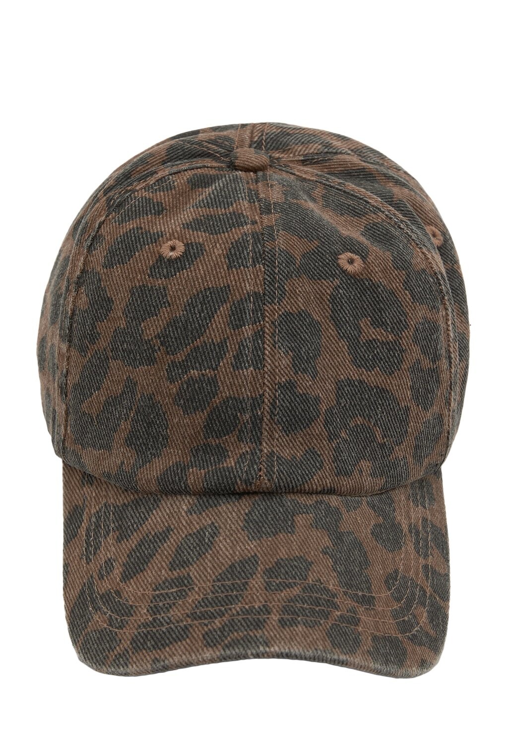 

Бейсболка LEOPARD PRINT PULL&BEAR, коричневый