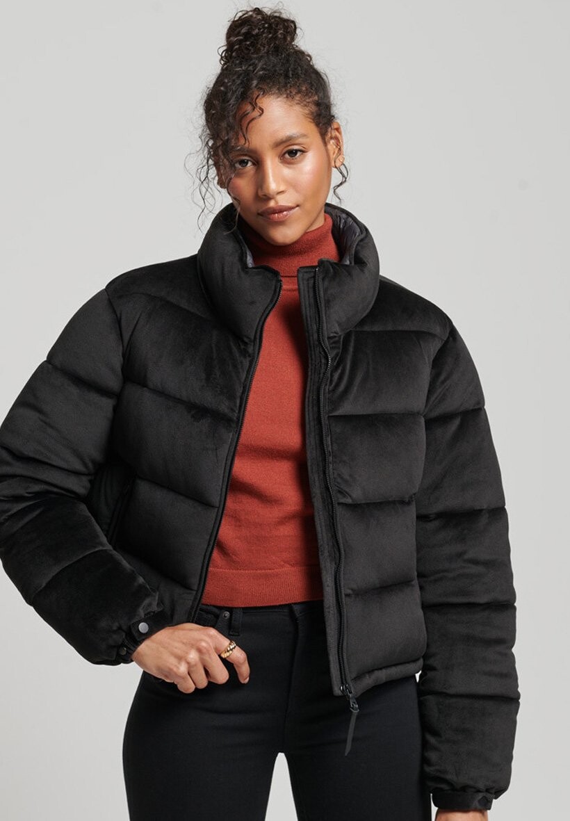 

Куртка зимняя Superdry, черный