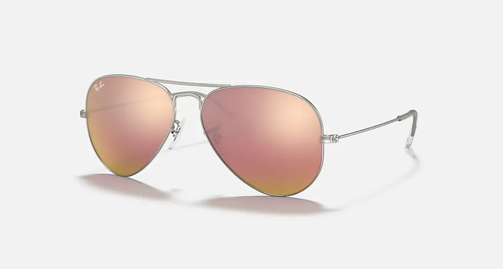 

Солнцезащитные очки Ray-Ban AVIATOR FLASH LENSES, медный
