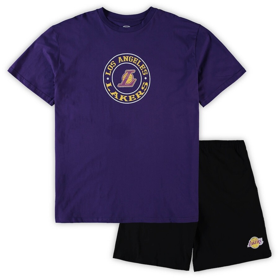 

Пижамный комплект Concepts Sport Los Angeles Lakers, фиолетовый