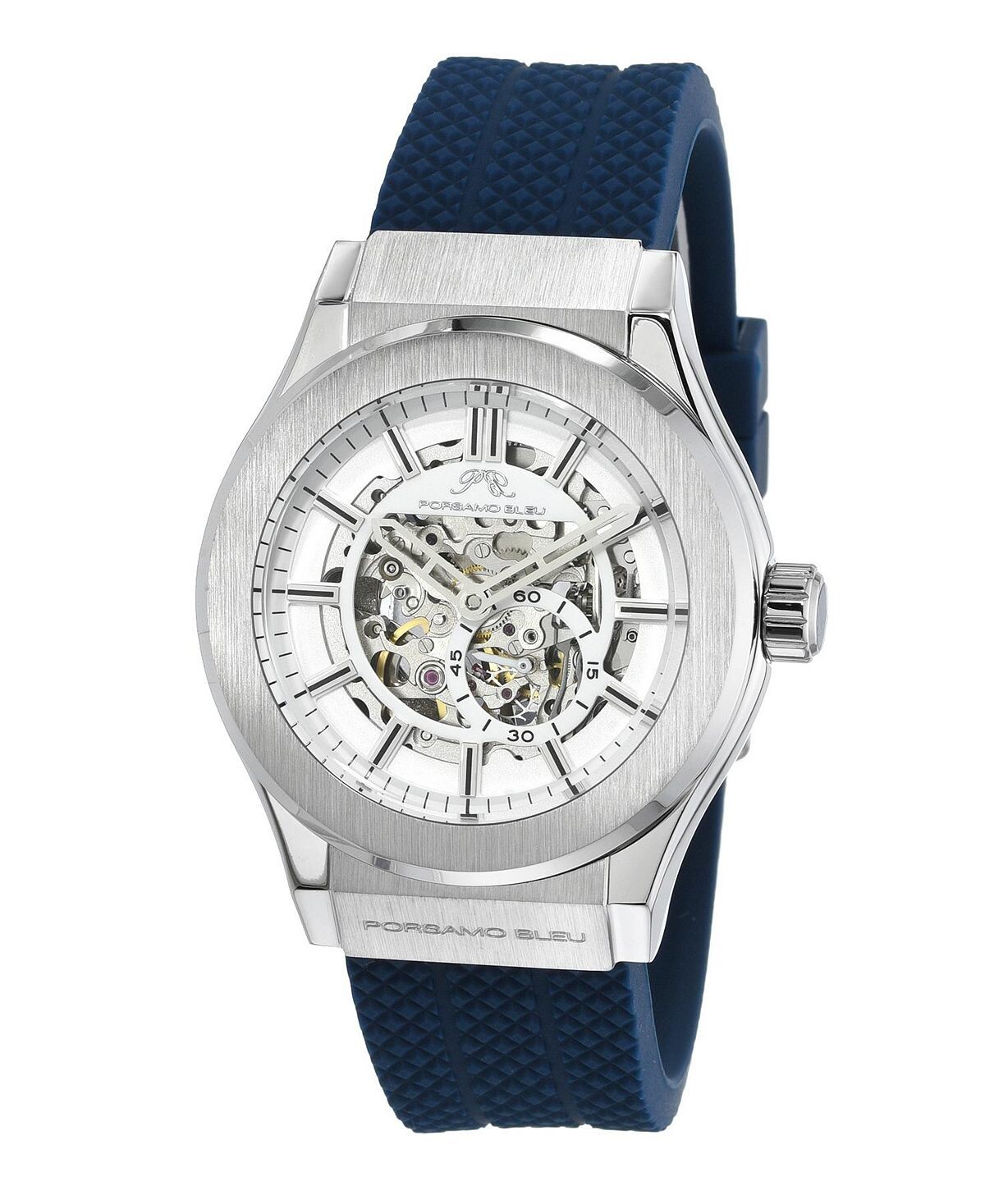 

Мужские автоматические часы Cruz с силиконовым ремешком 1222ACRR Porsamo Bleu