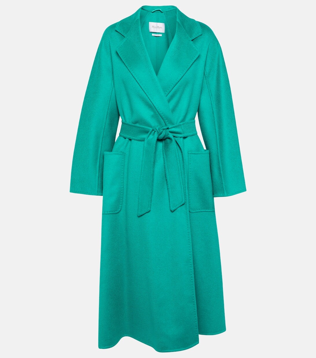 

Кашемировое пальто с запахом Ludmilla MAX MARA, синий