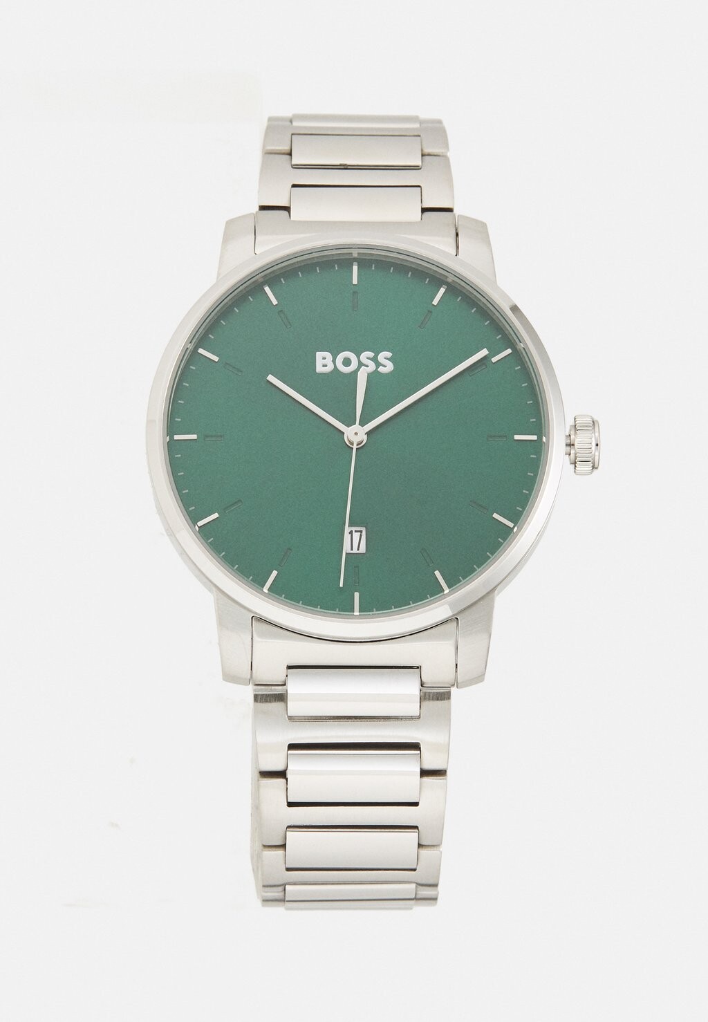 

Часы DEAN BOSS, цвет silver-coloured/green