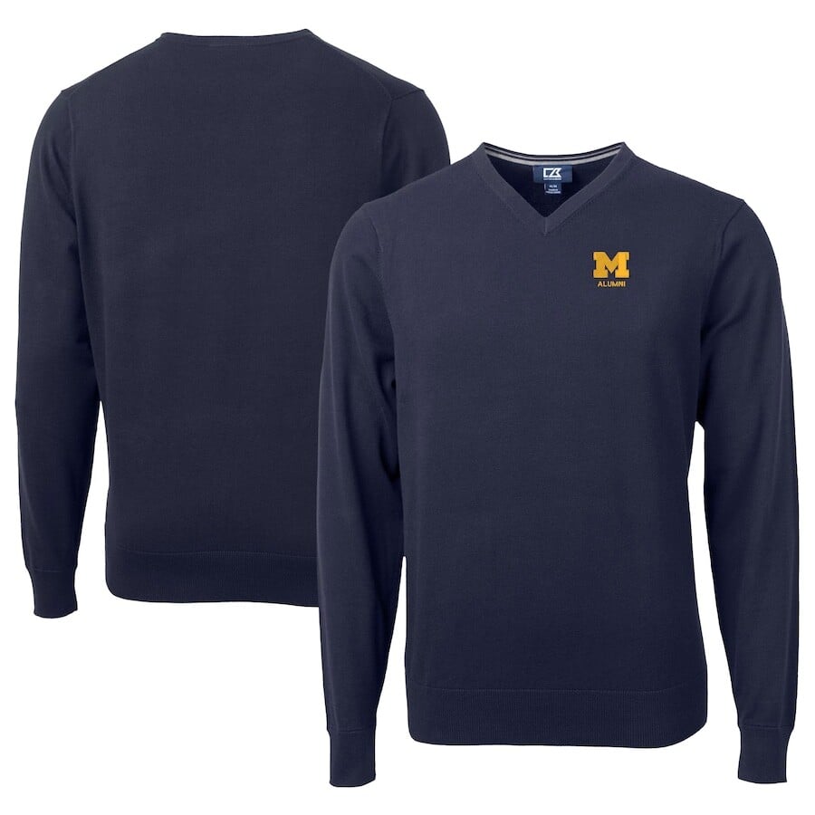 

Свитер Cutter & Buck Michigan Wolverines, нави