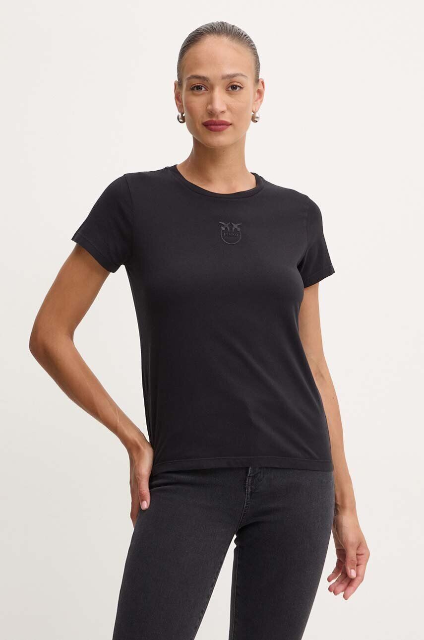 

Футболка Pinko из хлопка, черный