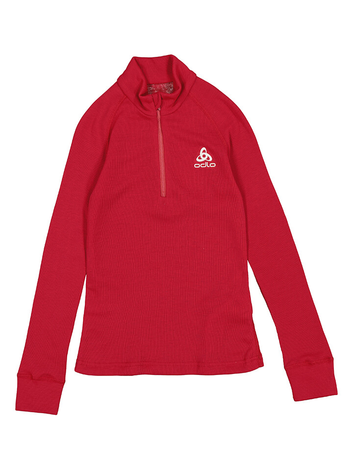 

Флисовая куртка Odlo Fleecepullover, красный