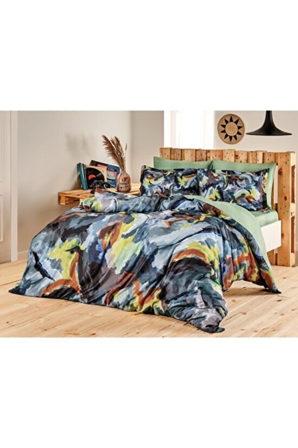 

Комплект пододеяльников Linens Maja из хлопкового атласа
