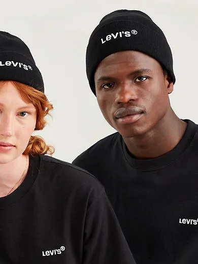 

Шапка с логотипом Levi's, черный