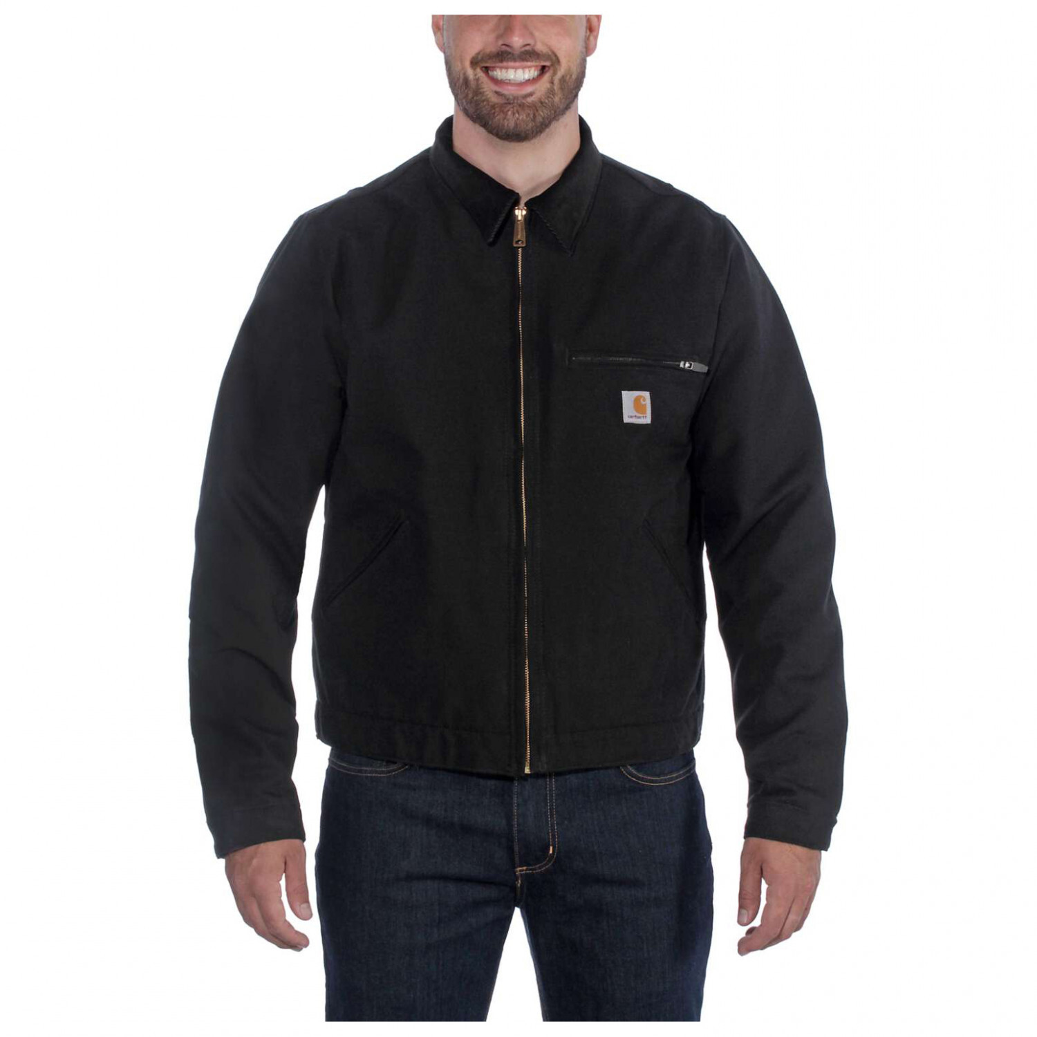 

Повседневная куртка Carhartt Duck Detroit, черный