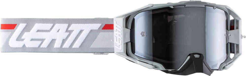 Очки для мотокросса Velocity 6.5 Iriz 2024 Leatt, серый/красный очки leatt velocity 5 5 iriz мотокросс сине красные