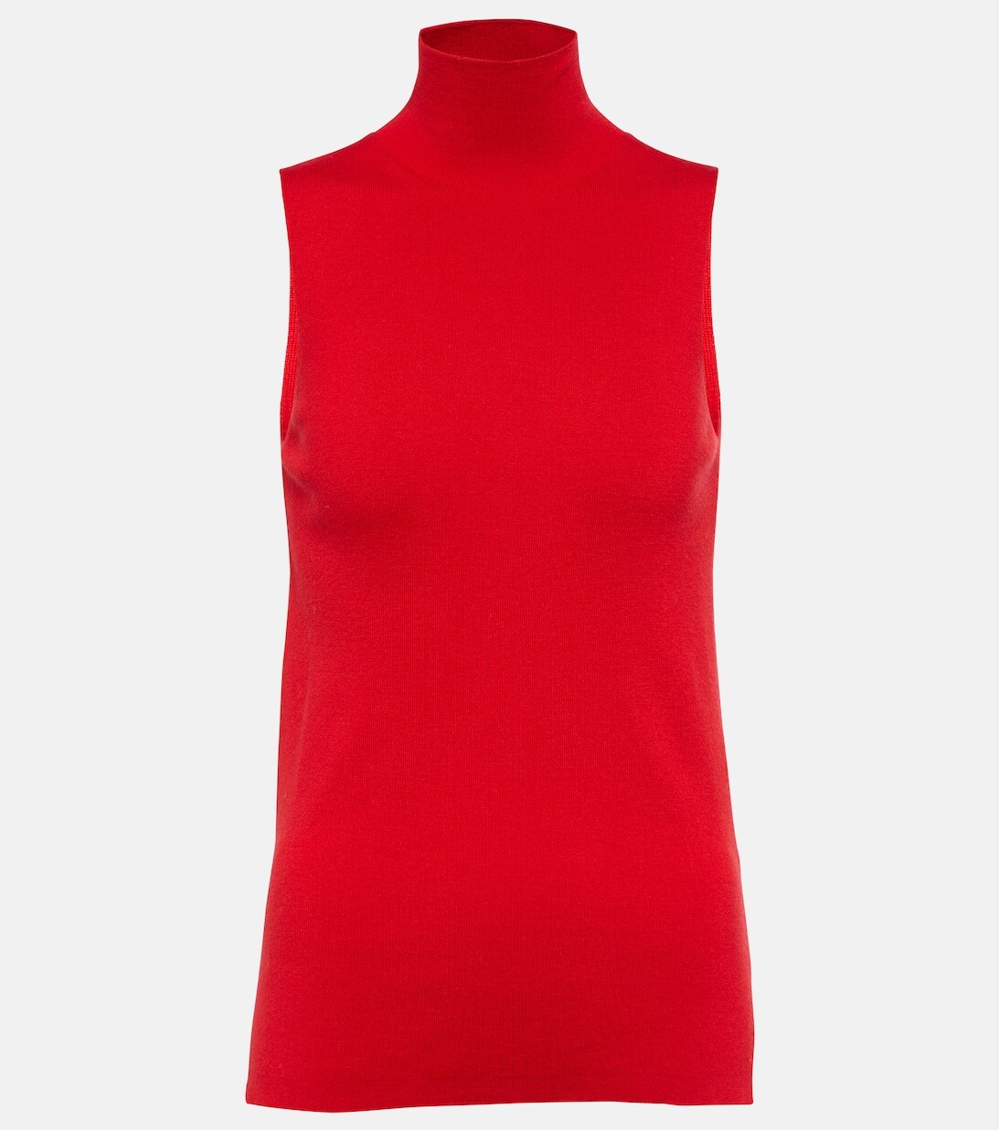 

Топ Merino Elegance из смесовой шерсти с высоким воротником DOROTHEE SCHUMACHER, красный