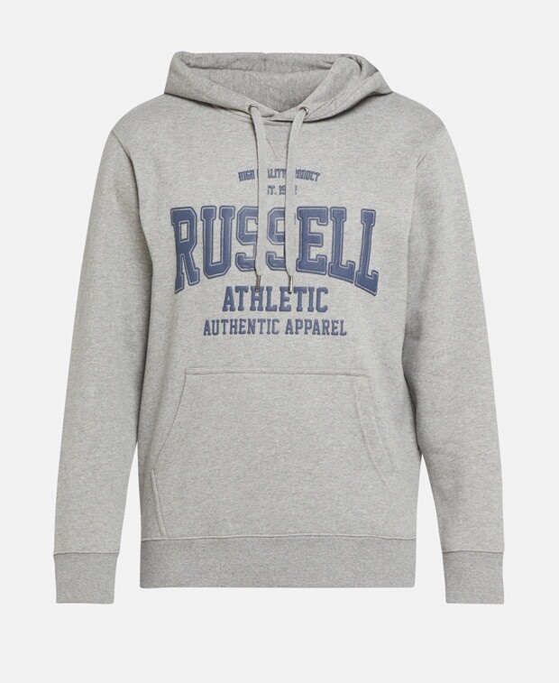 

Худи с капюшоном Russell Athletic, серый