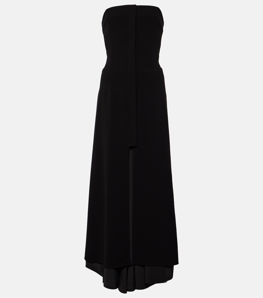

Платье макси danielle без бретелек Proenza Schouler, черный