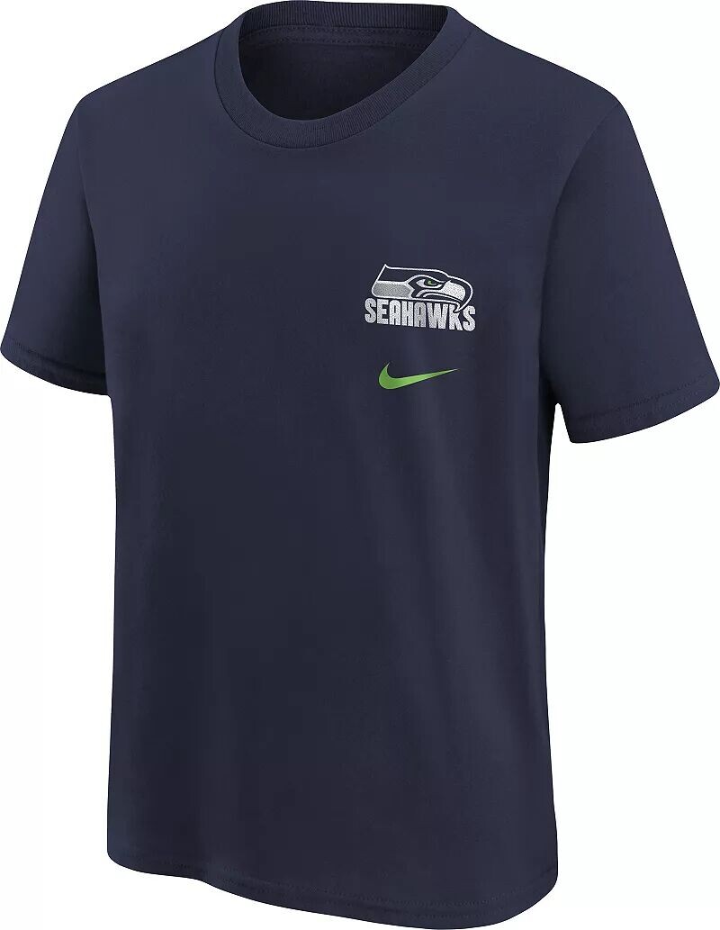 

Темно-синяя футболка с надписью Nike Youth Seattle Seahawks