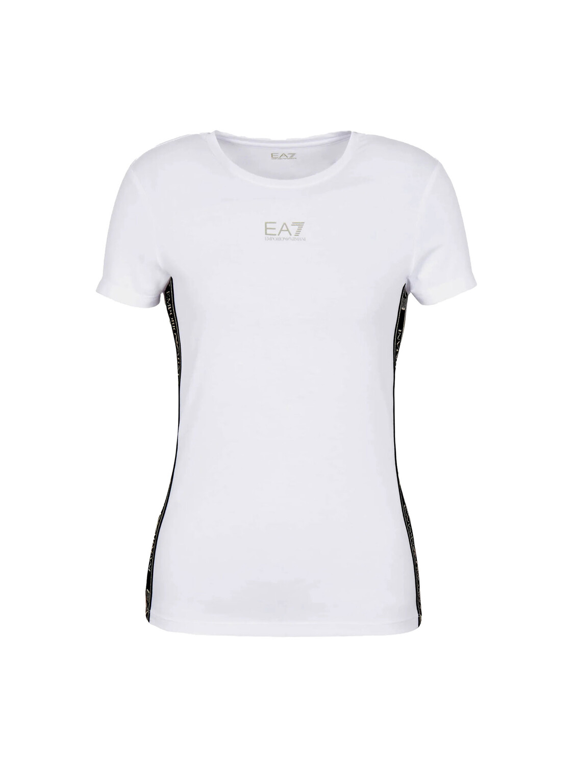 

Футболка EMPORIO ARMANI Logo Series с круглым вырезом, белый